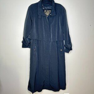 Fleet Street Women's Black Coat Size 12